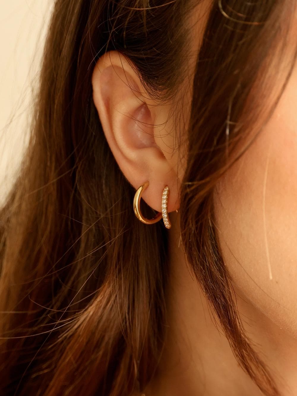 Huggie Hoop Earrings product view