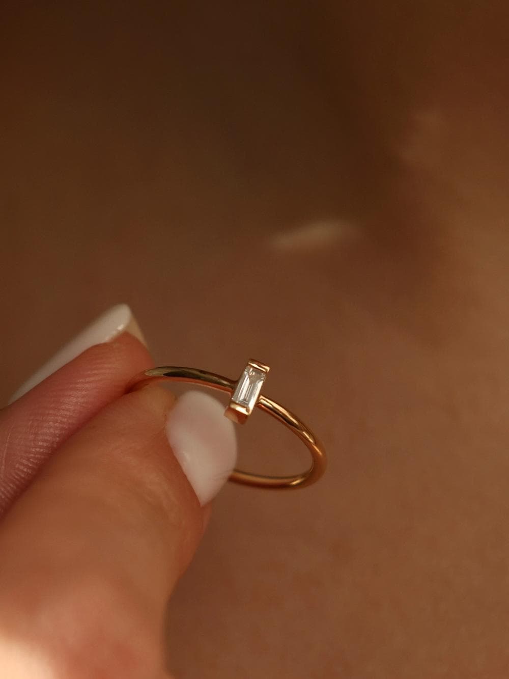 Baguette Ring studio view