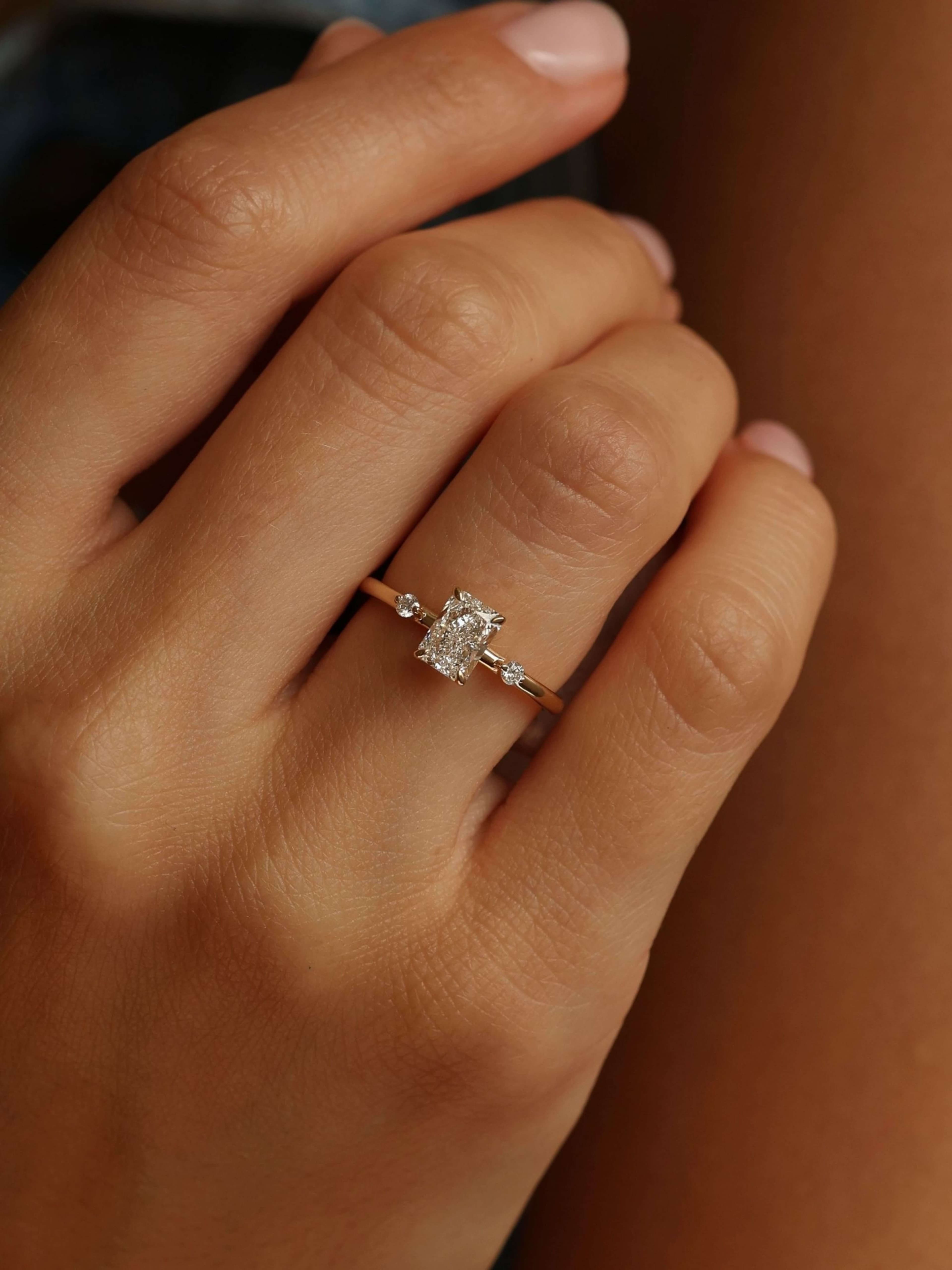 Evania Ring on hand