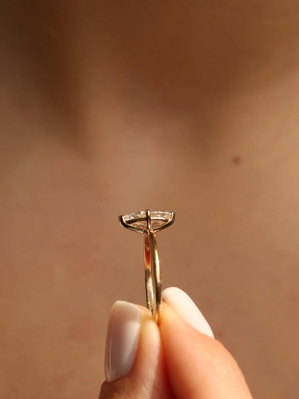 Classic Marquise Cut Ring studio view v2